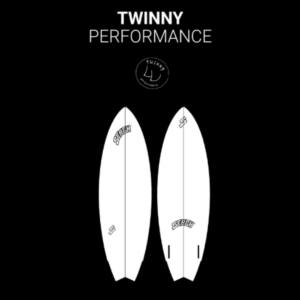 twinny performnce surfboard